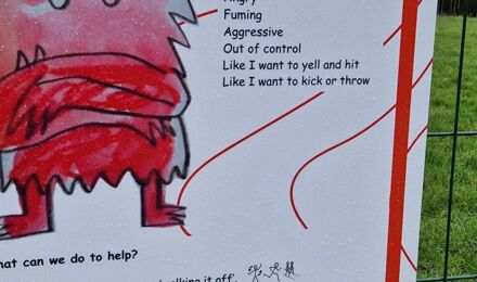 angry colour monster